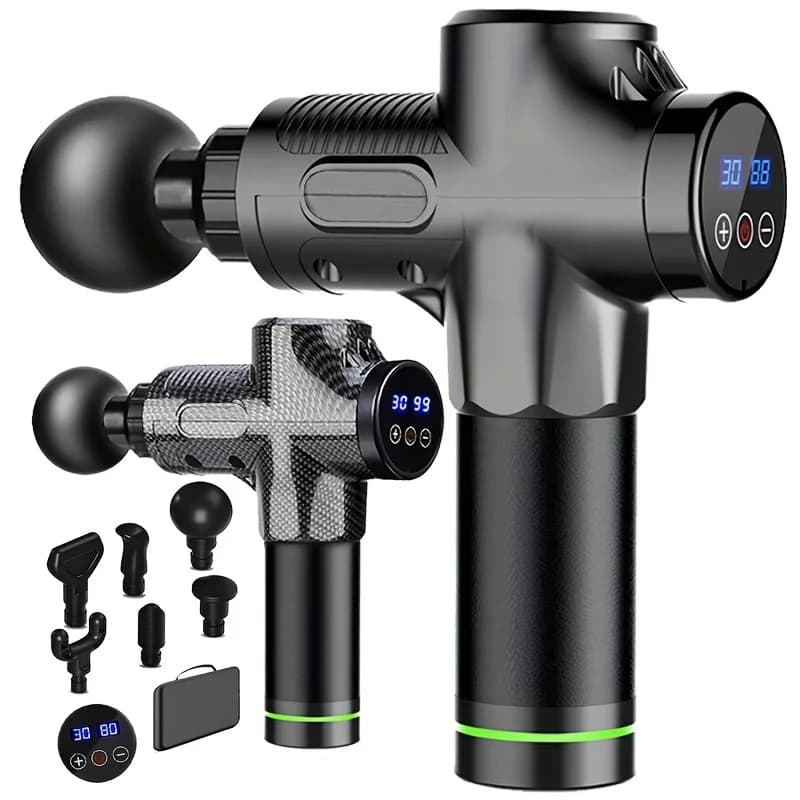 Pistolet de Massage électrique à 30 niveaux, appareil de relaxation musculaire profonde du Fascia, équipement de Fitness, réduction du bruit, pour hommes et femmes